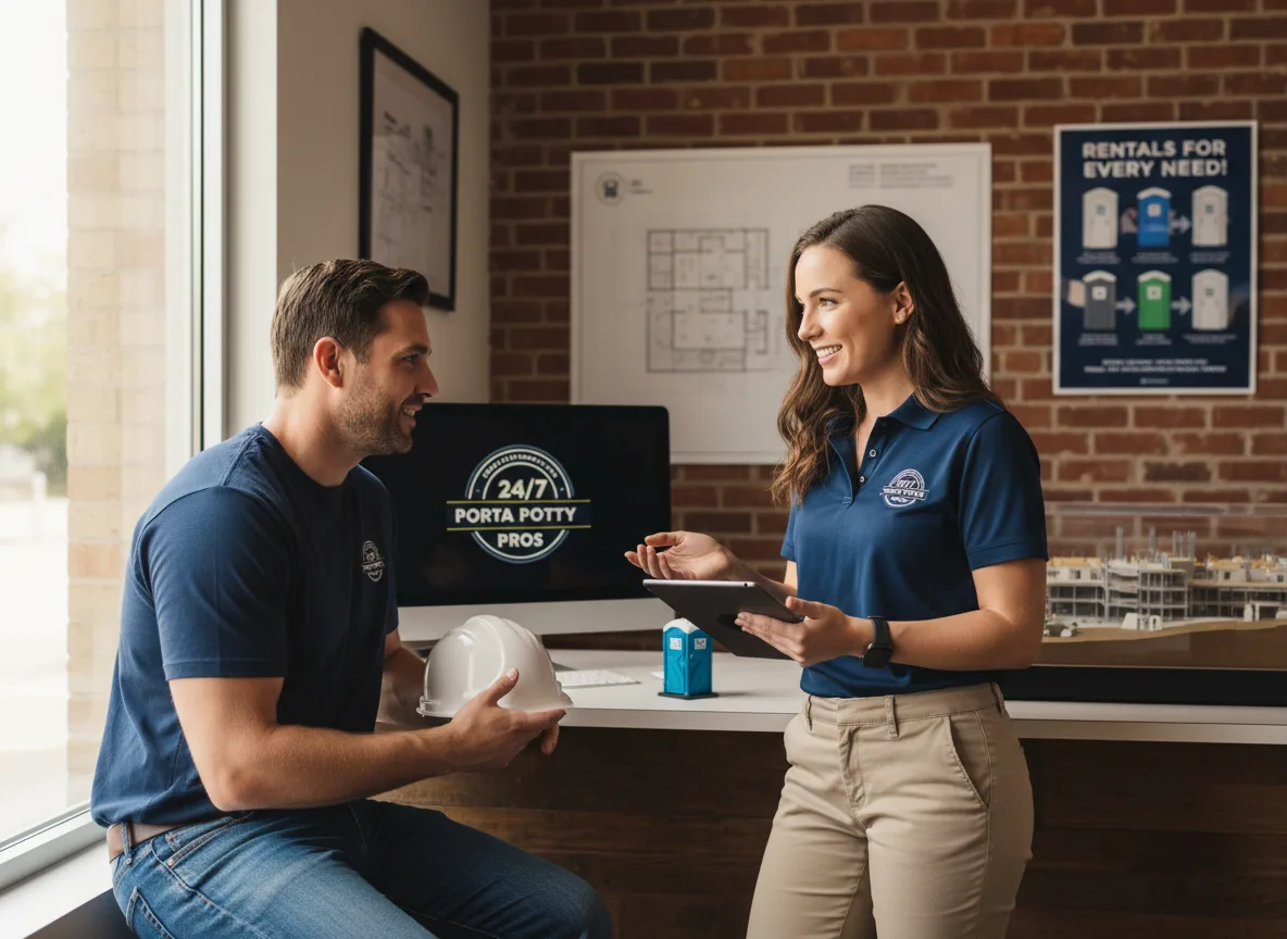 Flushing Toilet Rental Options in Fort Recovery, OH